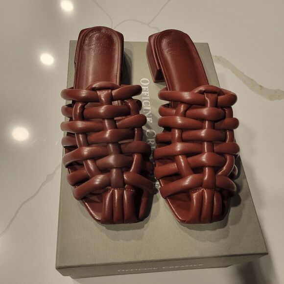 Officine Creative Italia Leather Sandals Shoes Women's Sz EU 36 NIB $575 - Picture 6 of 14